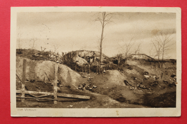 Ansichtskarte AK Verdun 1918 WKI Zerstörung Schutt Frankreich France 55 Meuse